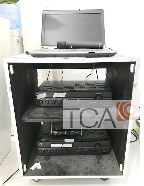 TCA sửa chữa và lắp hệ thống âm thanh cho công ty Socon Việt Nam