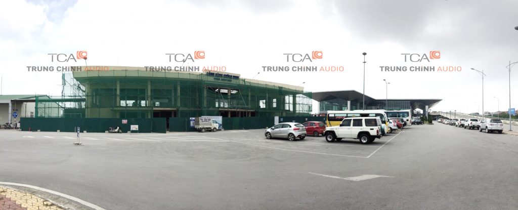 TCA thi công hệ thống âm thanh mở rộng tại Cảng Hàng Không Vinh