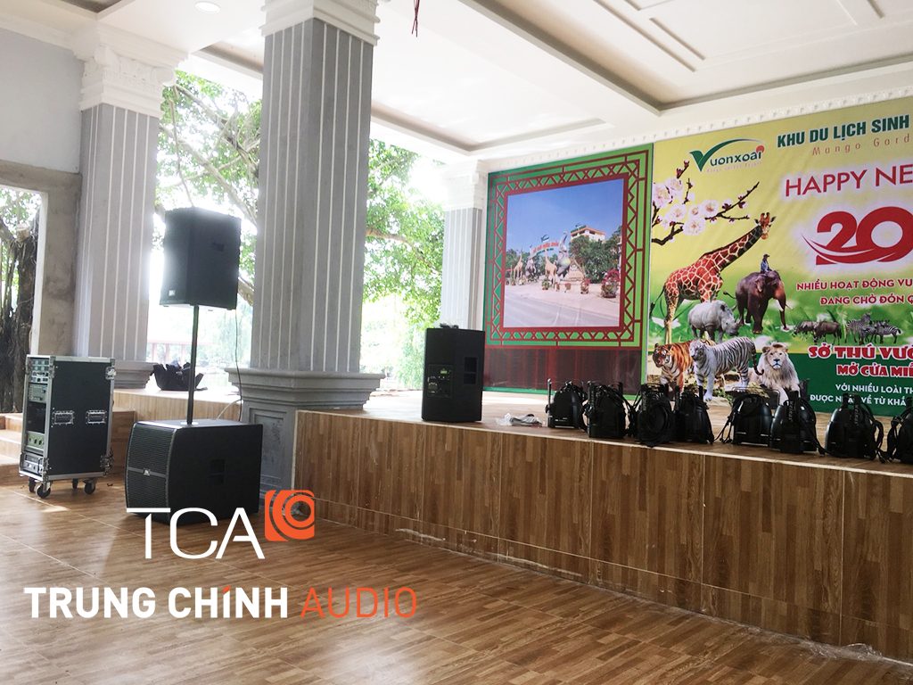 TCA thiết kế âm thanh ánh sáng “cực chất” cho khu du lịch Vườn Xoài TP. Biên Hòa