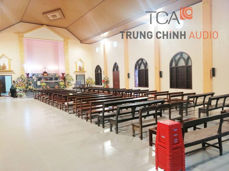 TCA triển khai hệ thống âm thanh TOA cho giáo xứ Nam Định
