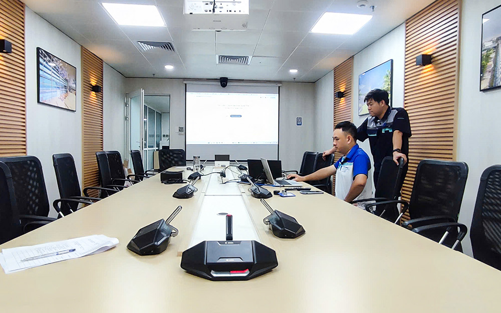 Hệ thống âm thanh hội thảo Bosch Dicentis