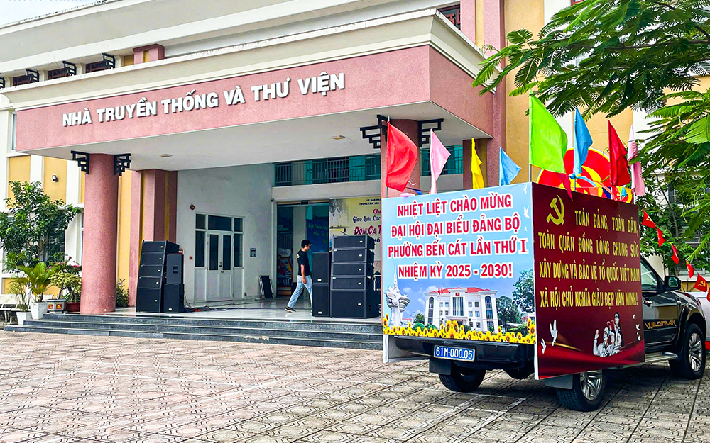 Dàn loa Line Array Soundking được lắp đặt bởi Trung Chính Audio