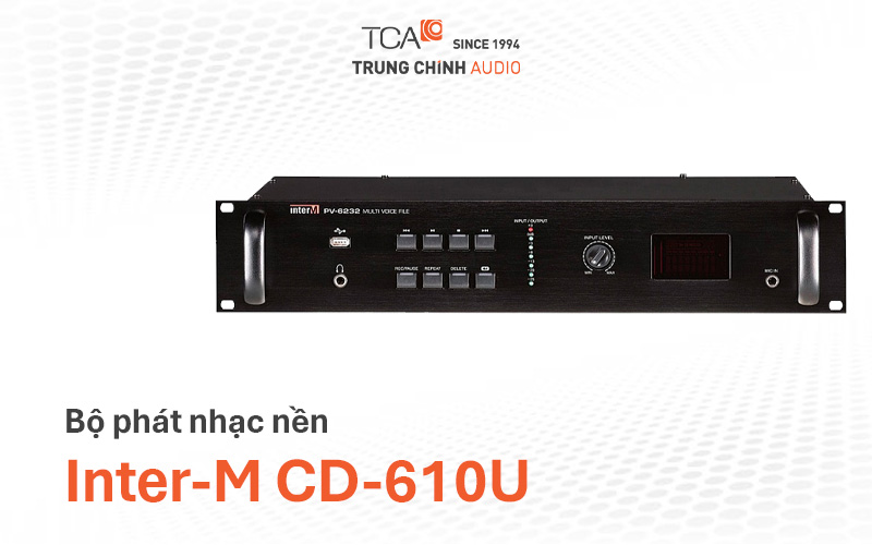 Bộ phát nhạc nền Inter-M CD-610U