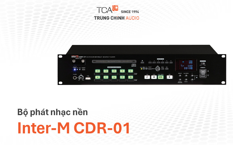 Bộ phát nhạc nền Inter-M CDR-01