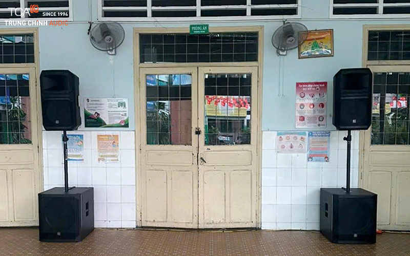 Trung Chính Audio triển khai hệ thống âm thanh tại trường tiểu học Trưng Trắc