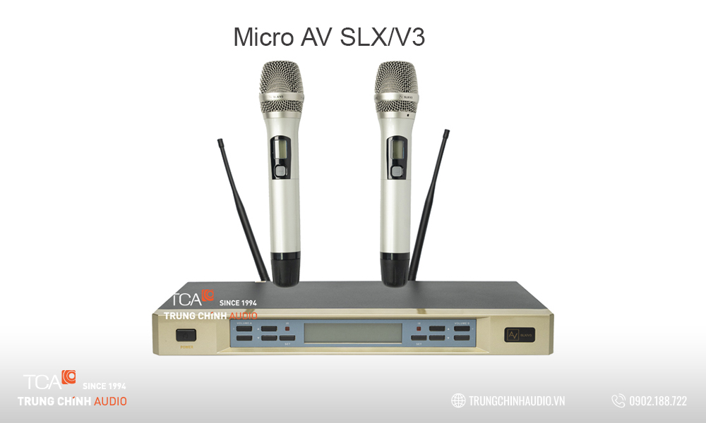 Bộ micro không dây AV SLX/V3