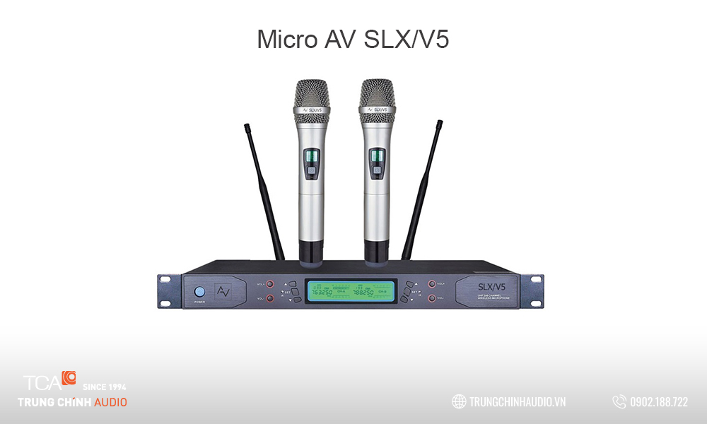 Bộ micro không dây AV SLX/V5