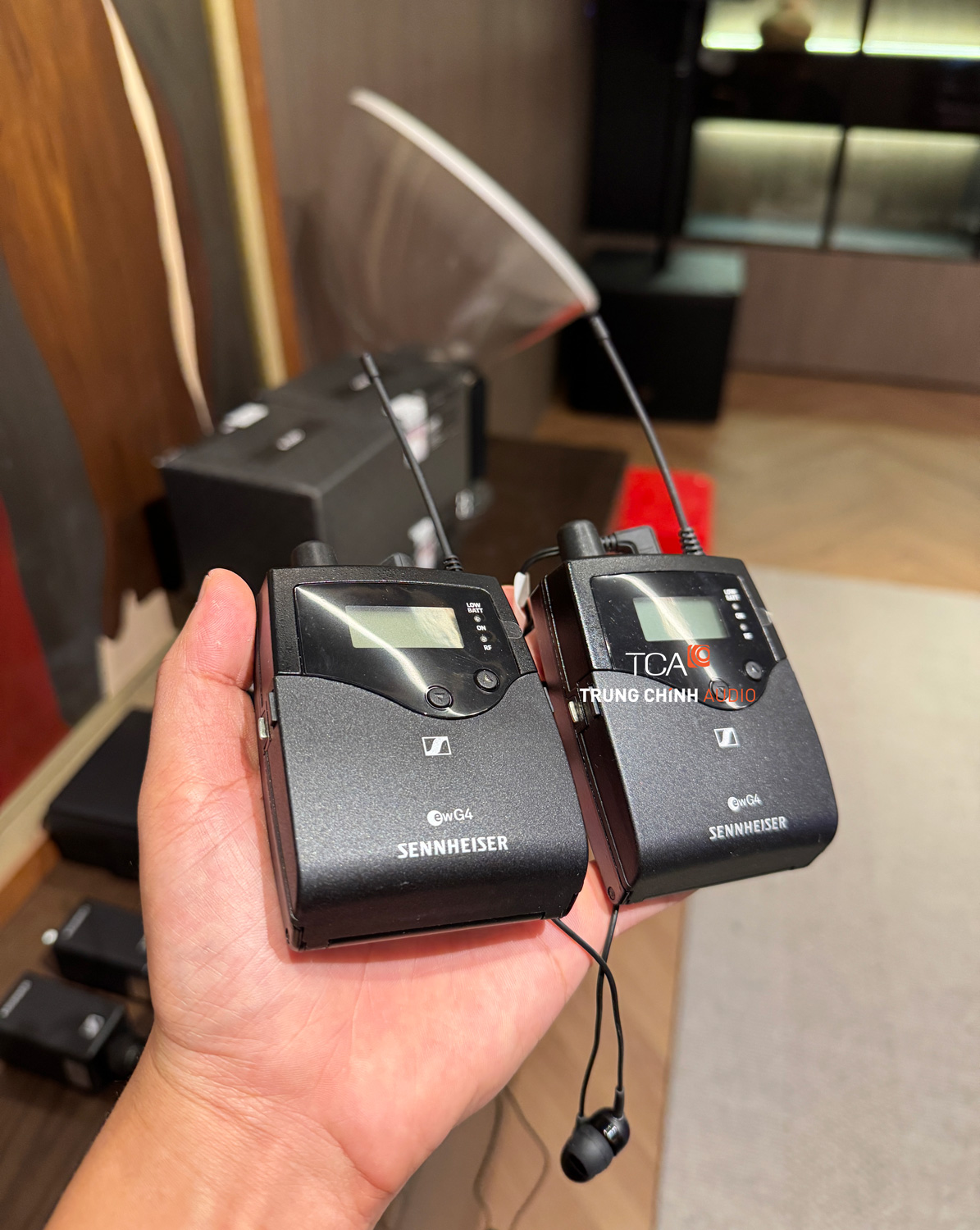 Sennheiser EW IEM G4 in-ear cho biểu diễn tại nhà