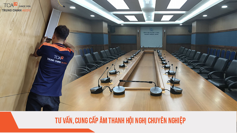 Tư vấn, cung cấp âm thanh hội nghị chuyên nghiệp