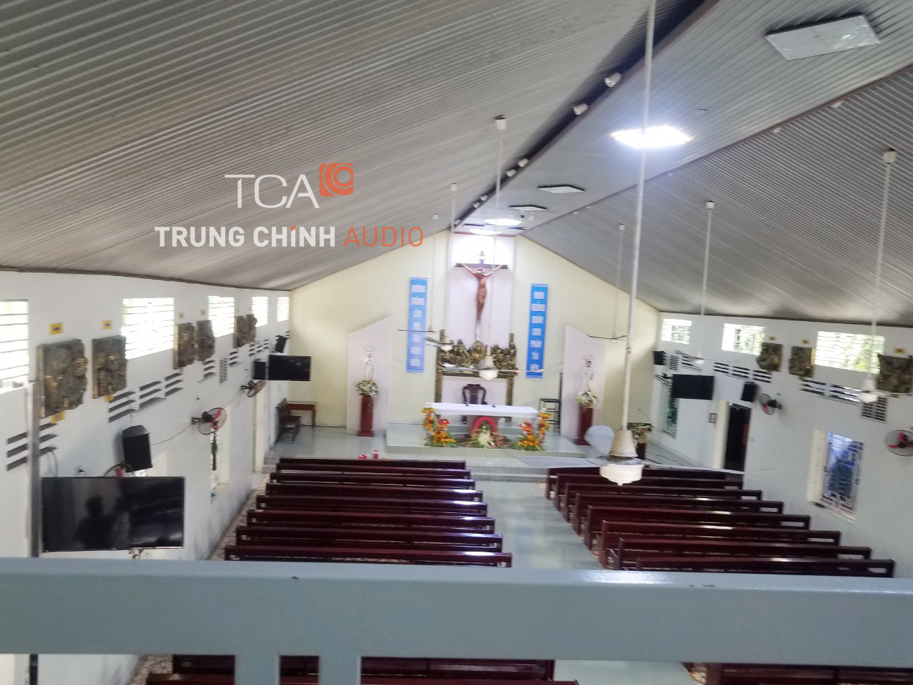 Lắp đặt hệ thống âm thanh cho nhà thờ MICAE – Đồng Nai