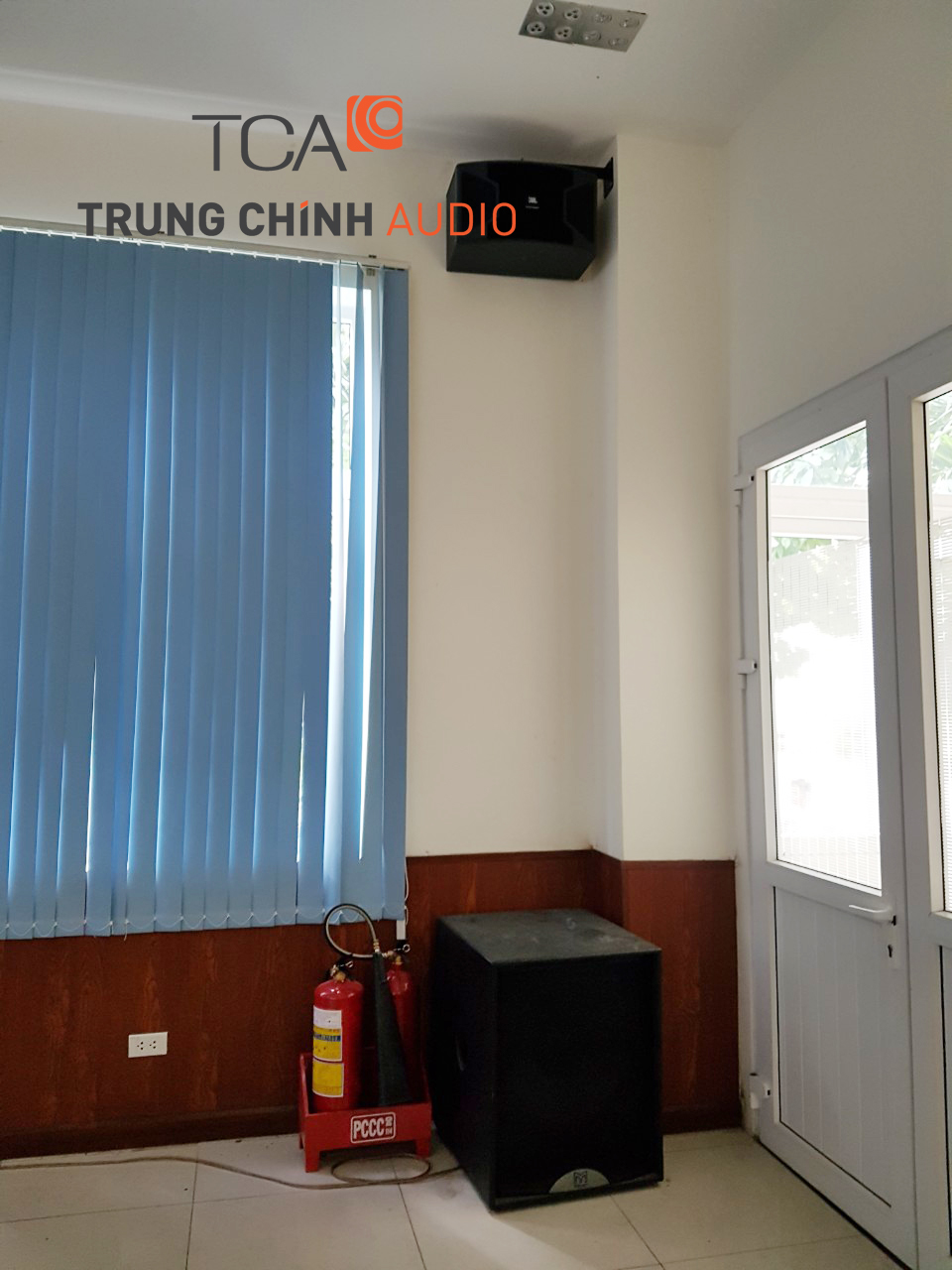 Lắp đặt hệ thống âm thanh tại nhà máy nước sạch Sài Gòn Quận 12
