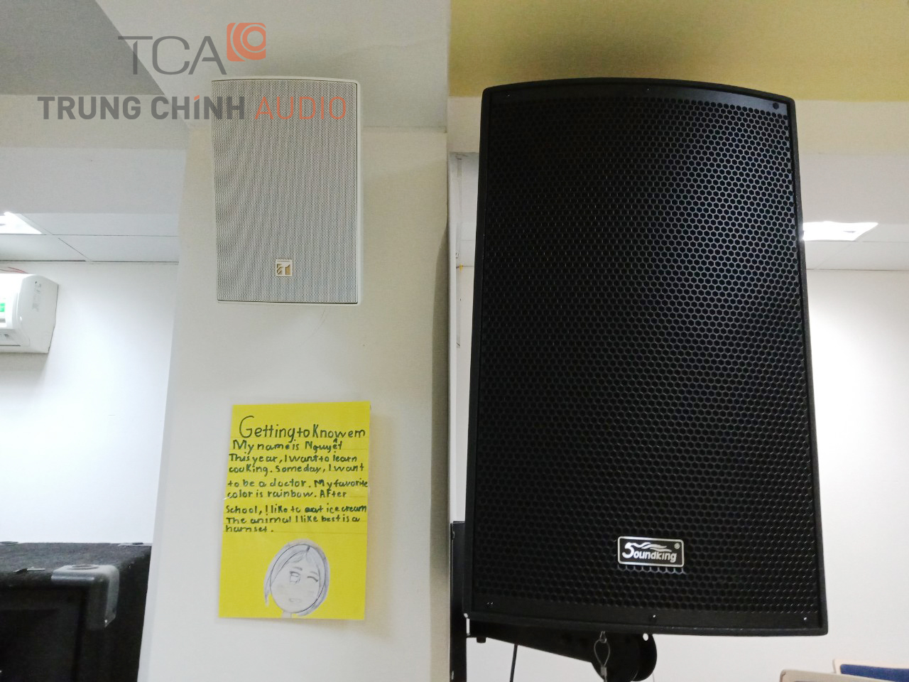 Lắp đặt hệ thống âm thanh tại trường quốc tế Việt Úc