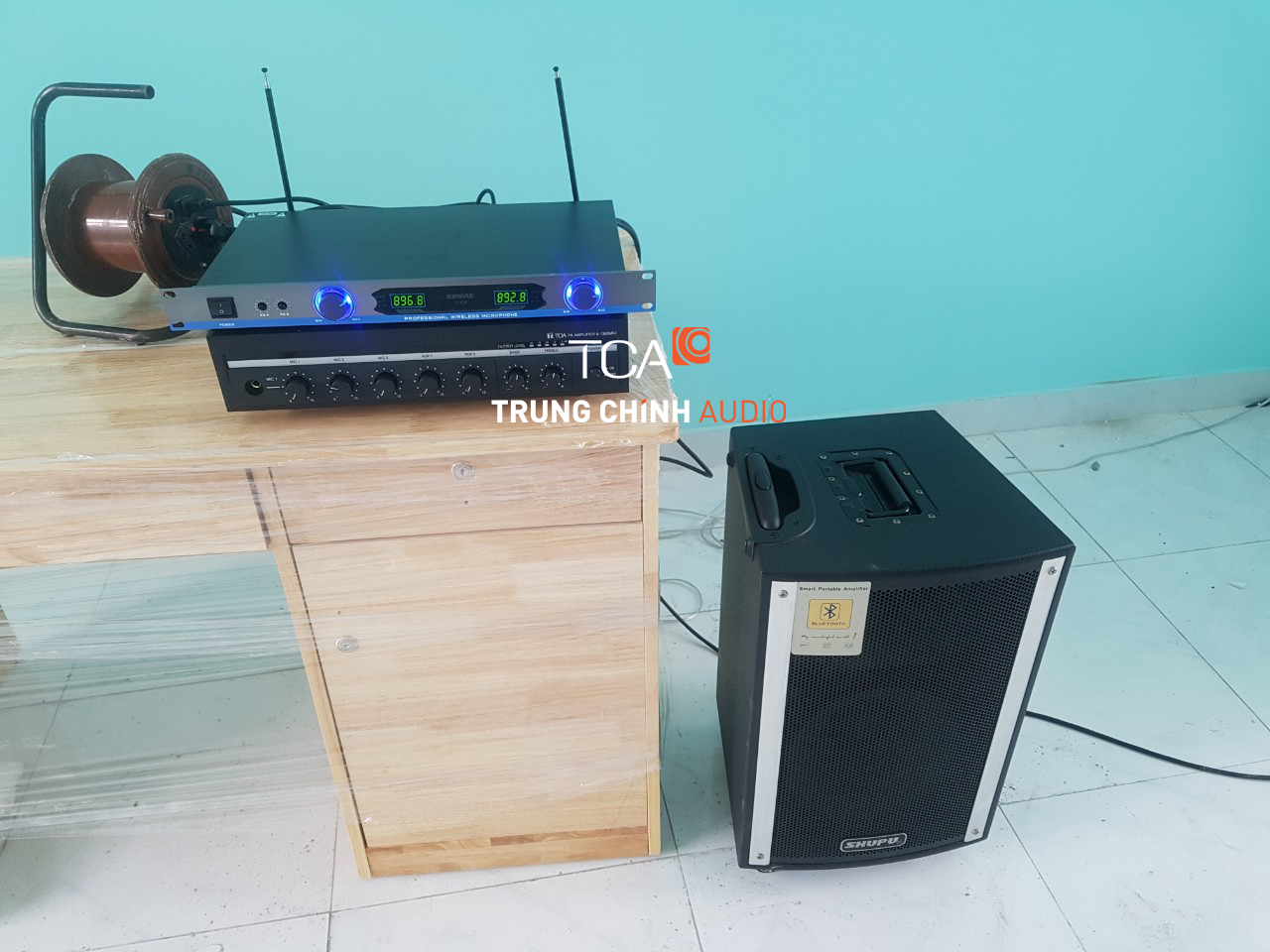 Lắp đặt hệ thống âm thanh tại trường Tiểu học Bình Chánh – HCM
