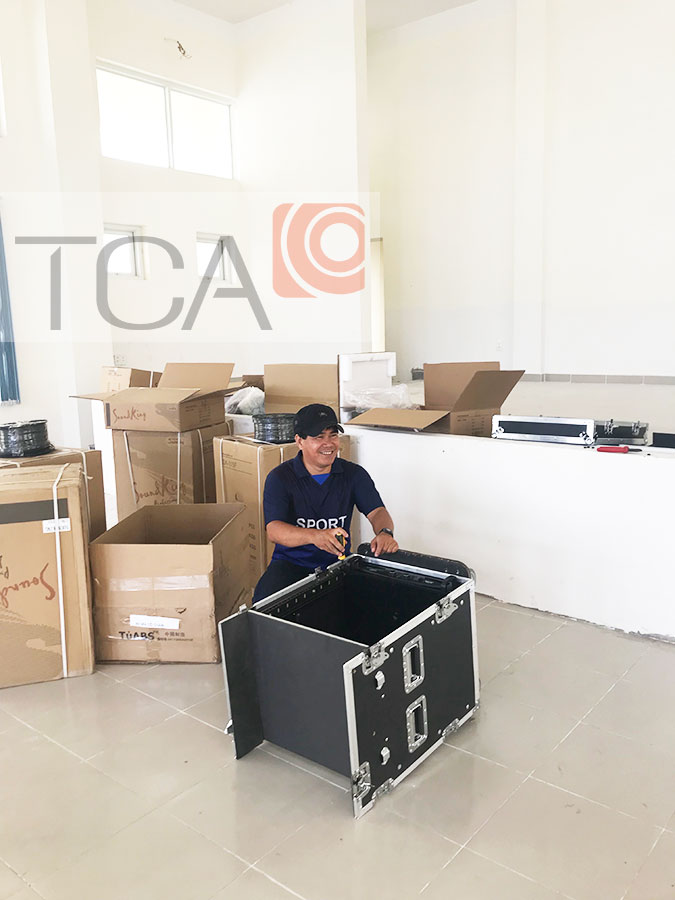 TCA triển khai hệ thống âm thanh hội trường Soundking cho UBND huyện Cần Giờ