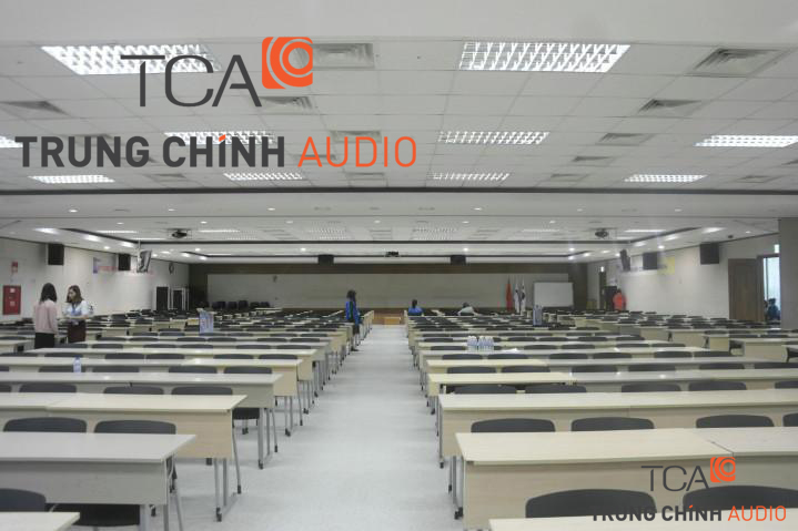 Thi công hệ thống âm thanh hội trường tại nhà máy Samsung Bắc Ninh, Thái Nguyên