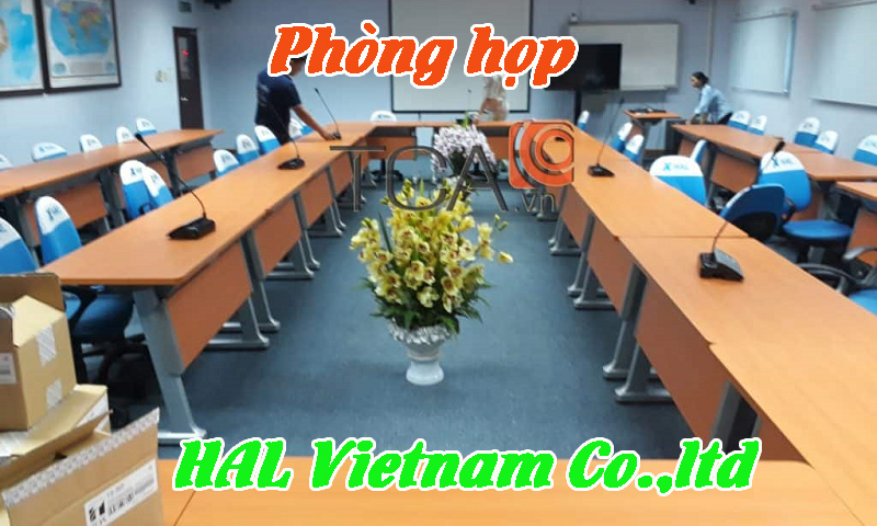 Âm thanh phòng họp: HAL Vietnam Co.,ltd