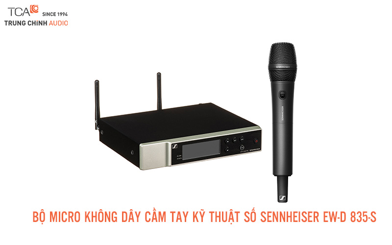 Bộ micro không dây cầm tay kỹ thuật số Sennheiser EW-D 835-S