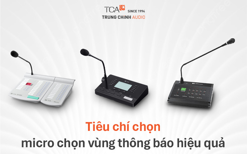 Micro thông báo chọn vùng