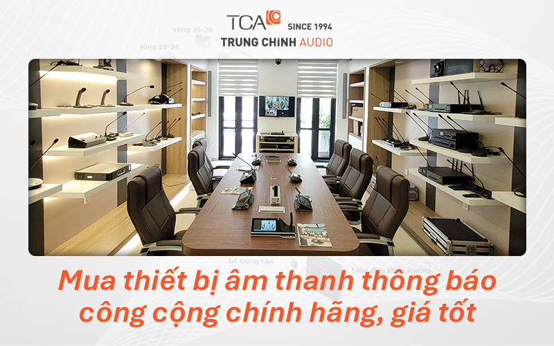 Mua thiết bị âm thanh thông báo công công