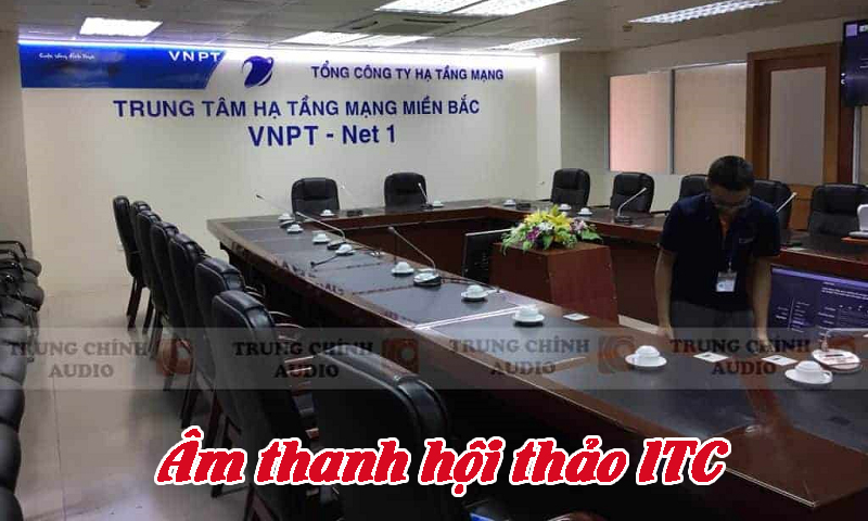 Hệ thống âm thanh hội nghị ITC TS-0627: VNPT Hoàng Quốc Việt