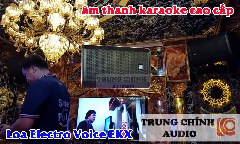 Dàn âm thanh karaoke cao cấp: Loa Electro Voice EKX