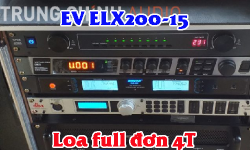 Âm thanh karaoke cao cấp tại Lâm Đồng: Loa full đơn 4T EV ELX200-15