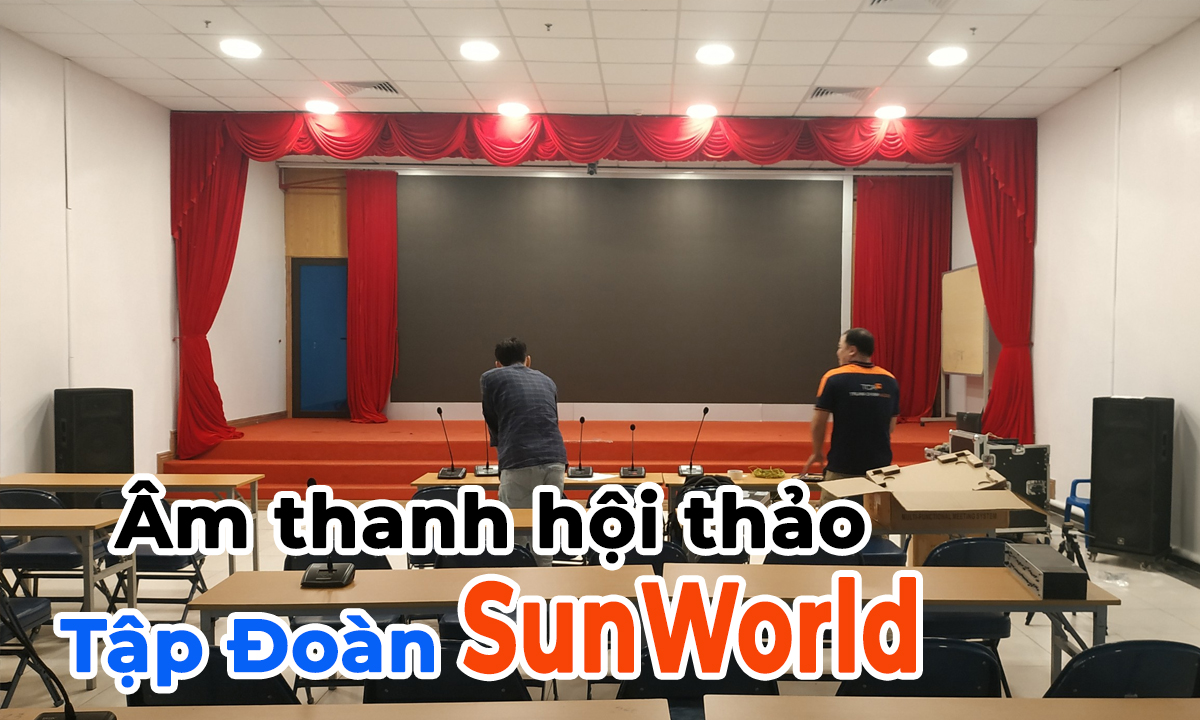 Âm thanh hội thảo TOA, JTS: phòng họp Tập đoàn Sun World Hạ Long