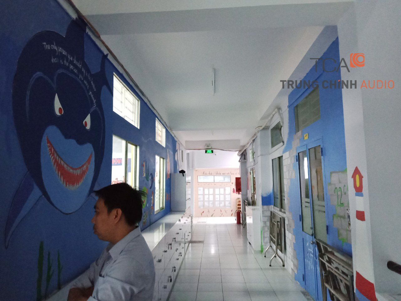Khảo sát hệ thống âm thanh thông báo trường Việt Anh