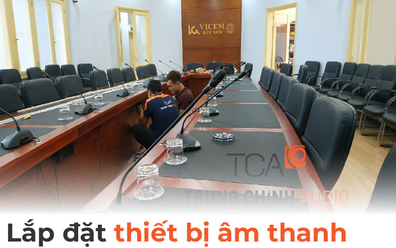 Lắp đặt thiết bị âm thanh