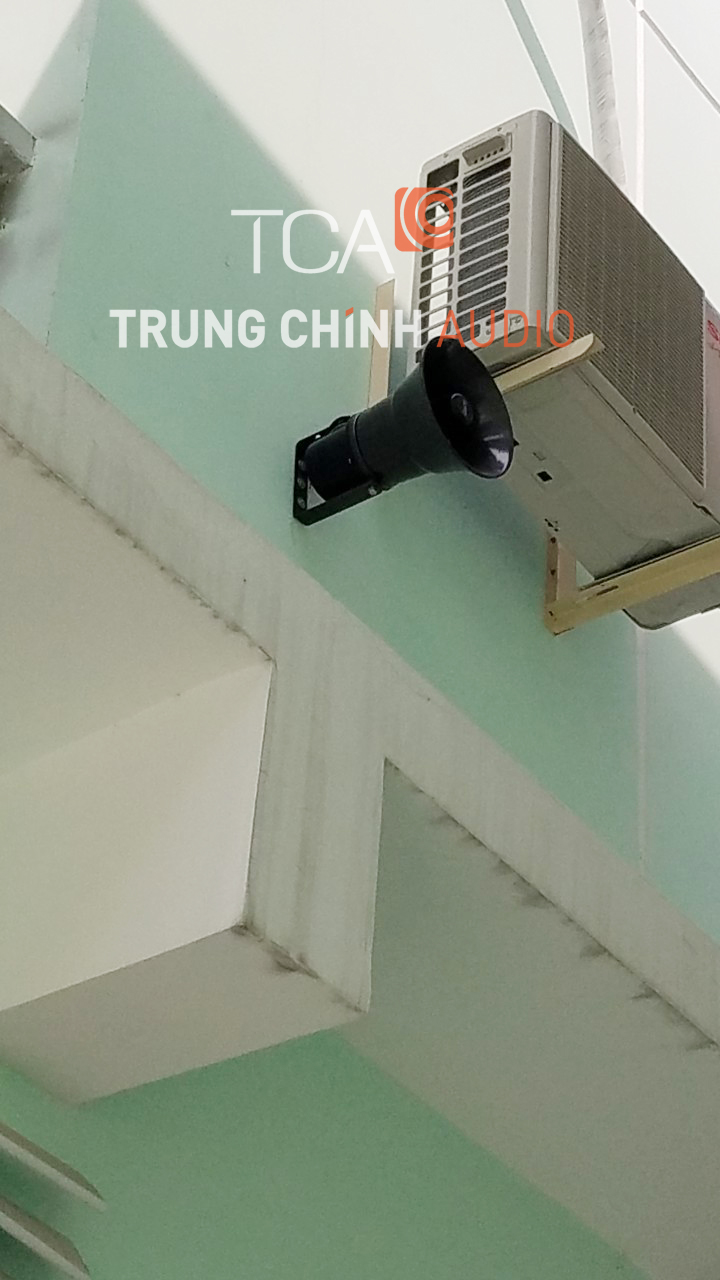 Hệ thống âm thanh thông báo inter-M trường THCS Trần Phú