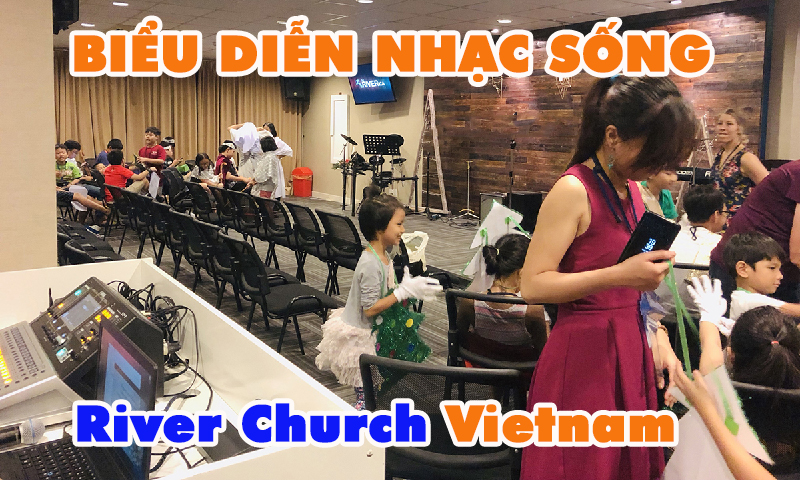 Âm thanh biểu diễn Yamaha TF-1: River Church Vietnam