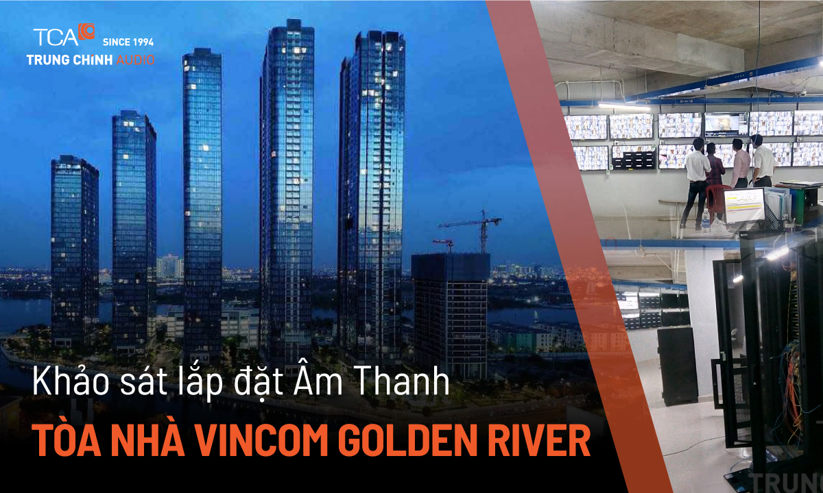 Hệ thống thông báo Inter-M 6000 tòa nhà VINHOMES GOLDEN RIVER