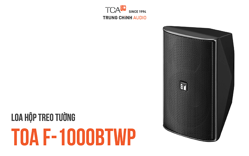 Loa hộp treo tường TOA F-1000BTWP