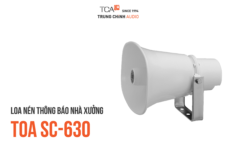 Loa nén thông báo nhà xưởng TOA SC-630