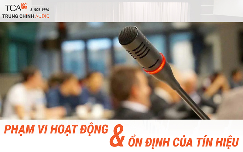 Phạm vi hoạt động và ổn định của tín hiệu