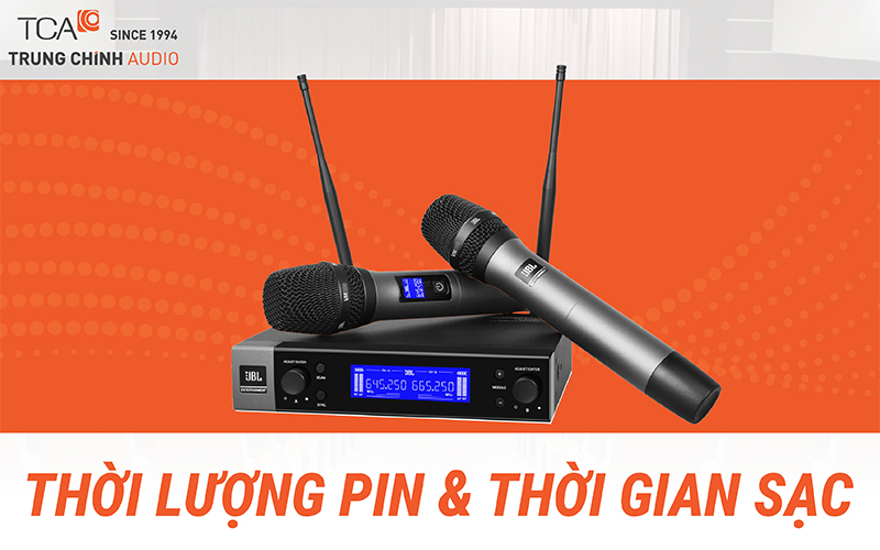 Thời lượng pin và thời gian sạc