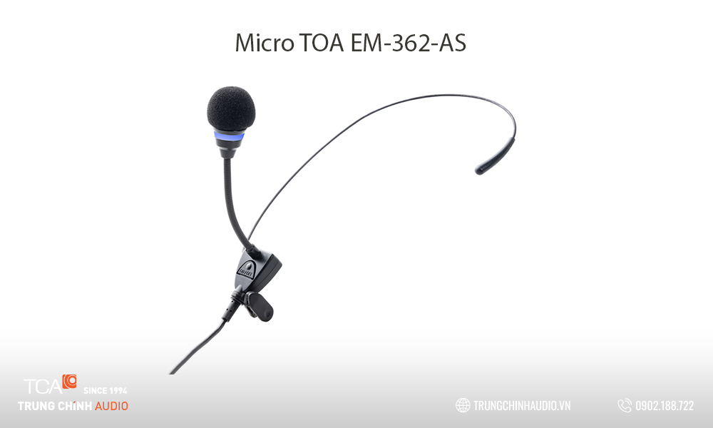 Micro cổ ngỗng TOA EM-362
