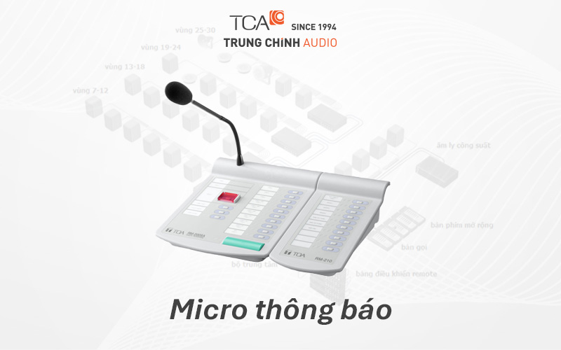 Micro thông báo