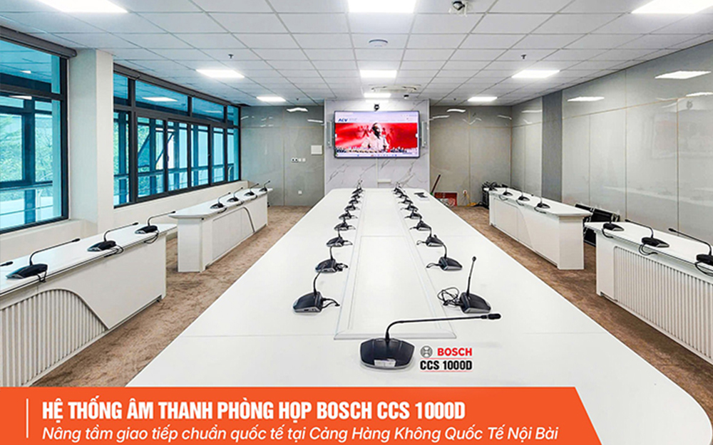 Hệ thống âm thanh phòng họp Bosch CCS1000D