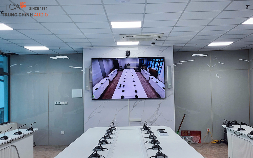 Hệ thống âm thanh Bosch CCS1000D tại Cảng HKQT Nội Bài