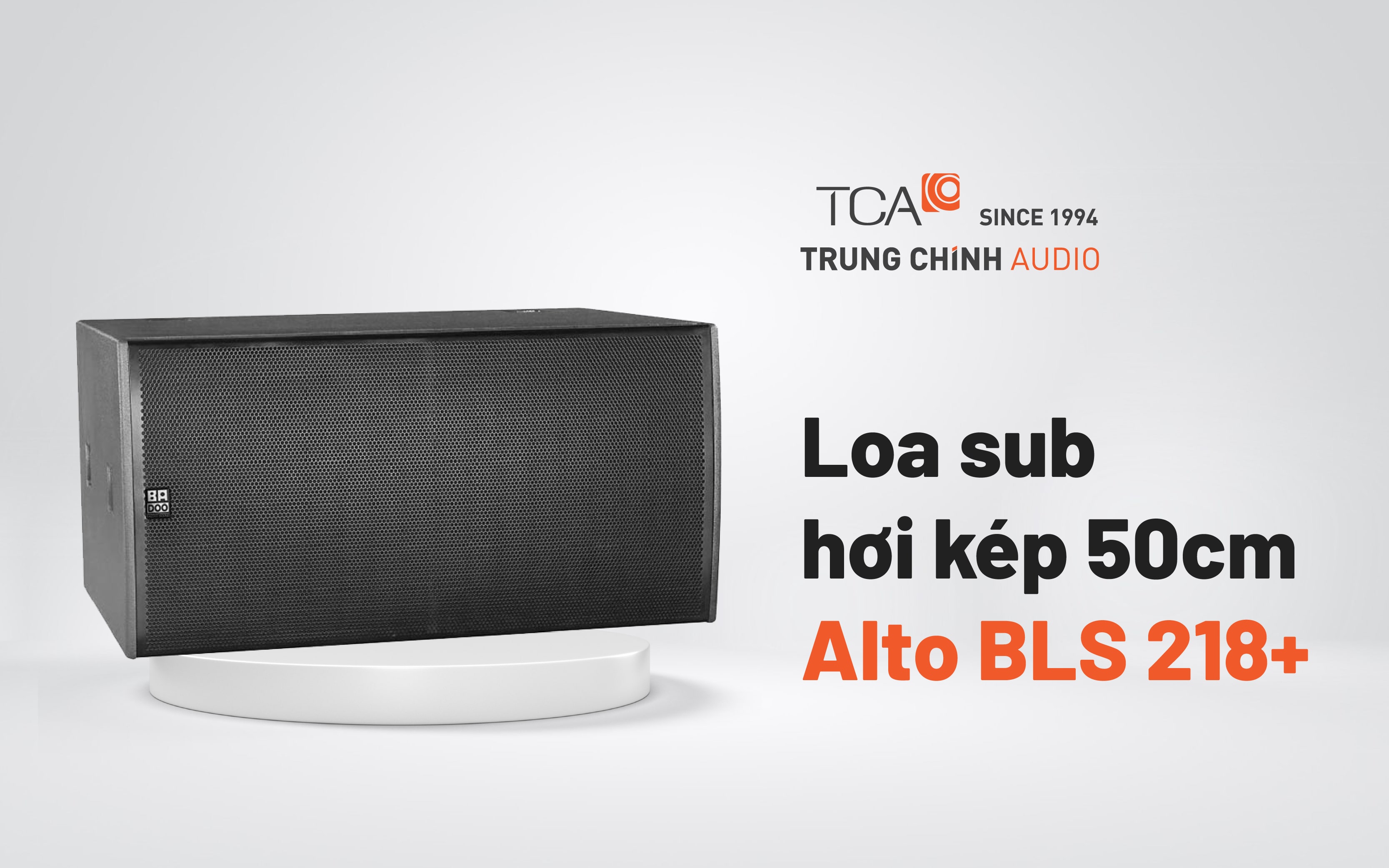 Loa sub hơi kép 50cm Alto BLS 218+