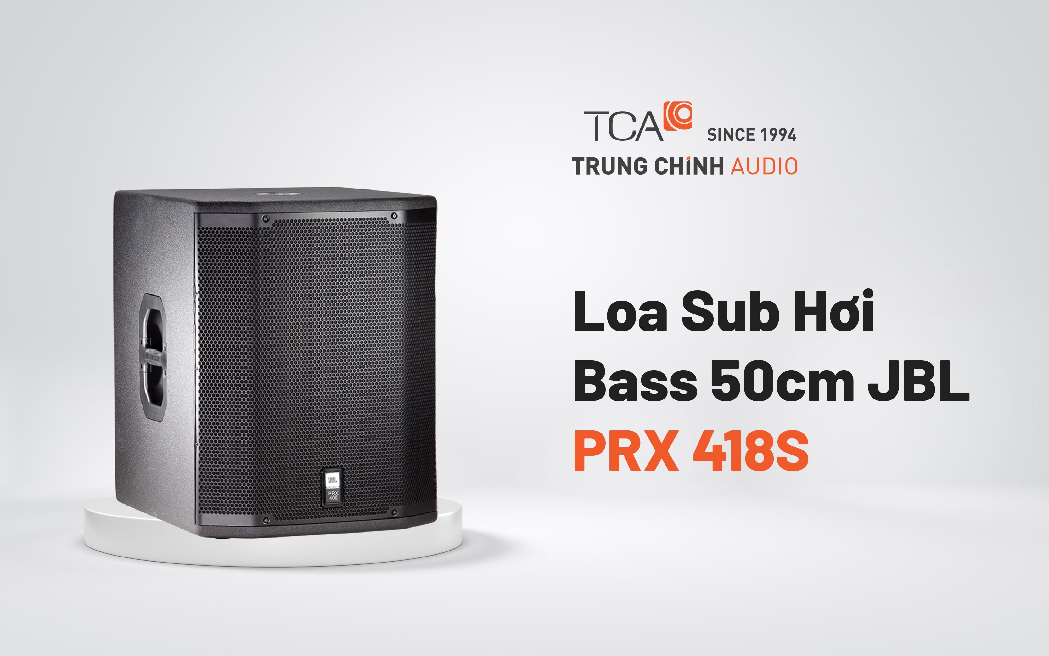 Loa Sub 5 tấc sân khấu JBL PRX 418S