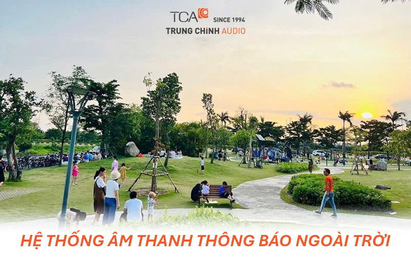 Hệ thống âm thanh thông báo ngoài trời