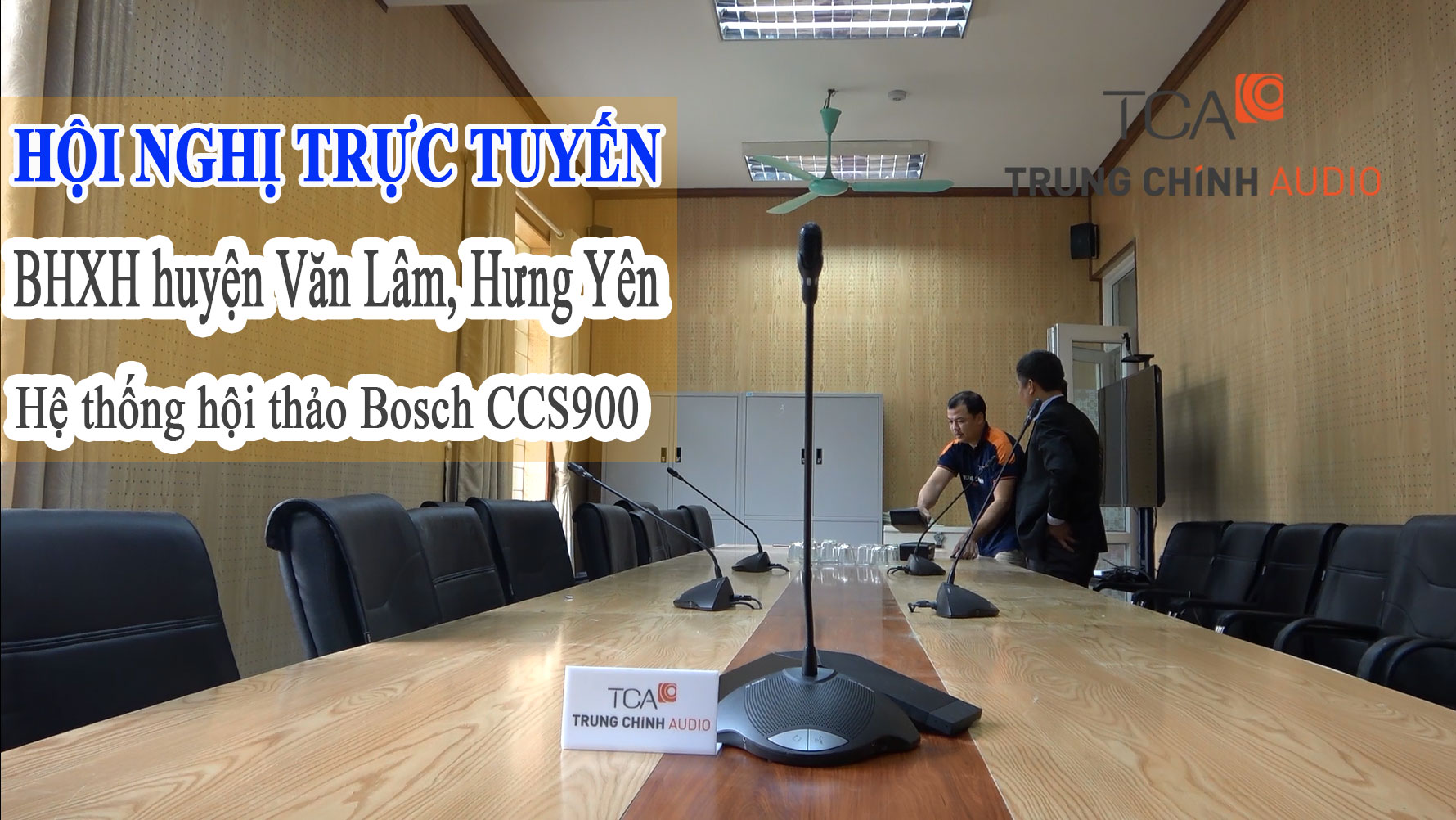 Hội nghị trực tuyến tại BHXH huyện Văn Lâm Hưng Yên