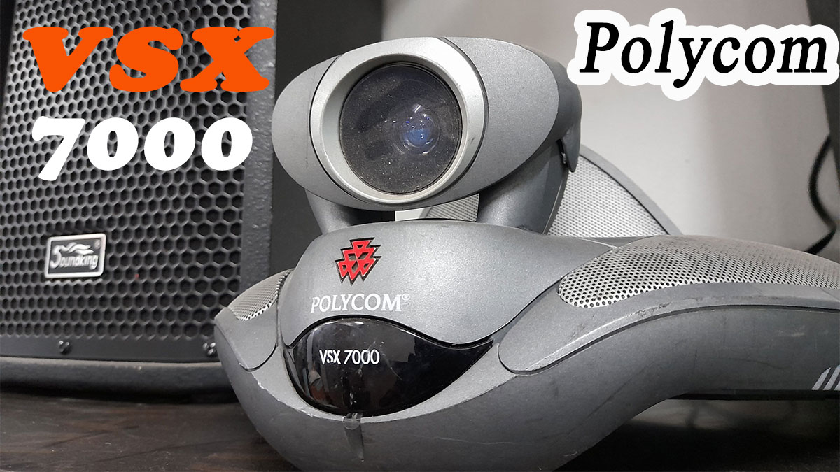 Polycom VSX 7000: Thiết bị camera, hội nghị trực tuyến