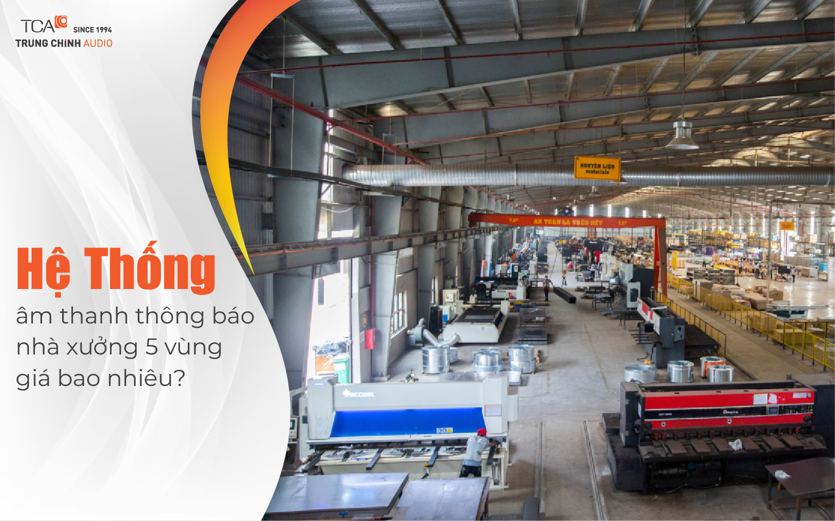 Hệ thống âm thanh thông báo nhà xưởng 5 vùng giá bao nhiêu?