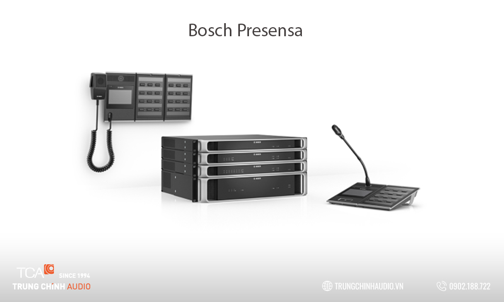 hệ thống âm thanh thông báo Bosch Presensa