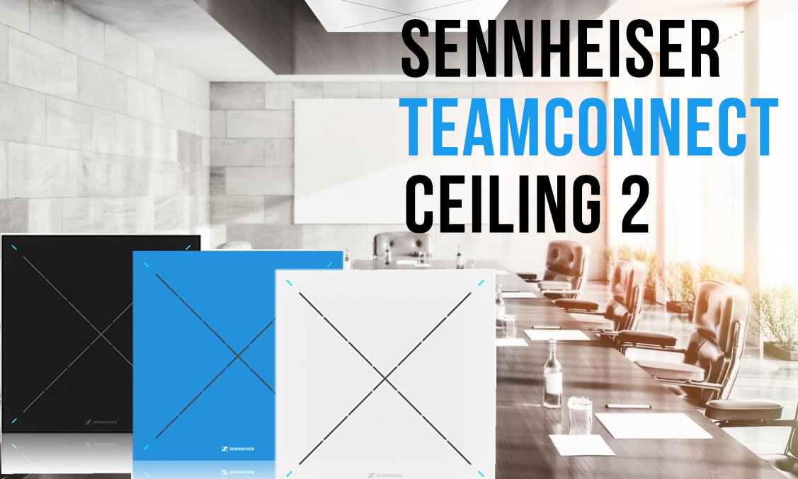 Micro hội thảo Sennheiser TeamConnect Ceiling 2 gắn trần phòng hội nghị