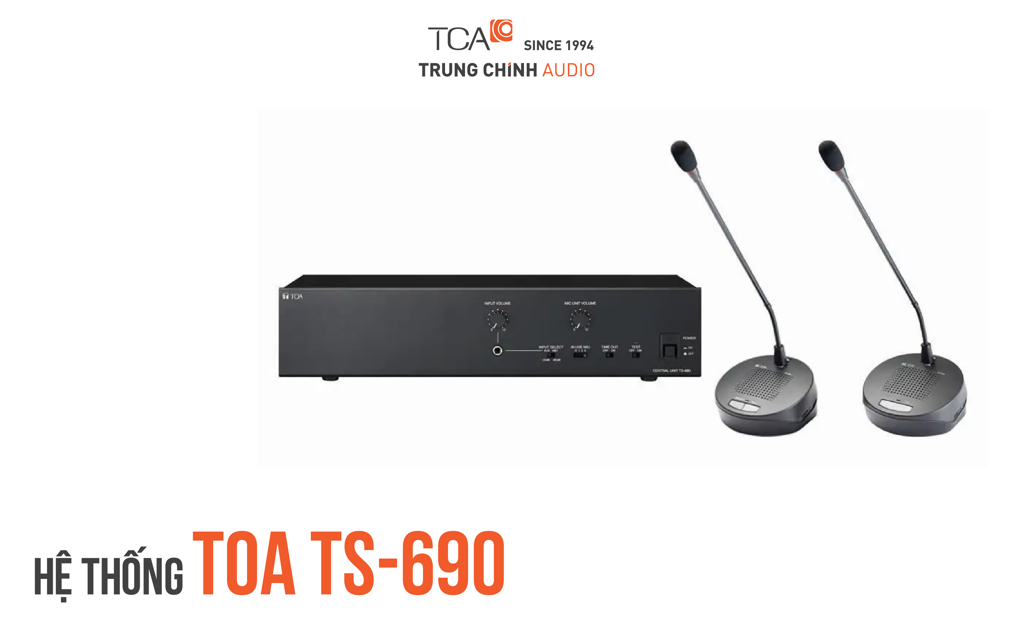 Hệ thống âm thanh phòng họp TOA TS-690