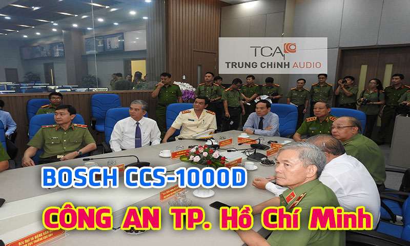 Hệ thống hội thảo Bosch CCS1000D phòng họp – CA.Thành phố Hồ Chí Minh